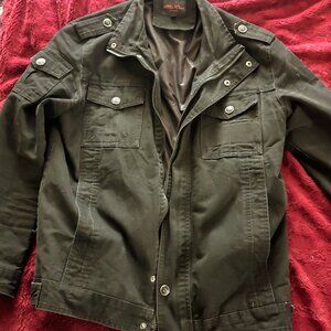 NWOT Men’s Military Style Utility Jacket